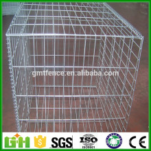 Geschweißte Mesh Galvanisierte Maschendraht Gabion / geschweißte Gabion Mesh / Runde geschweißte Gabion Box